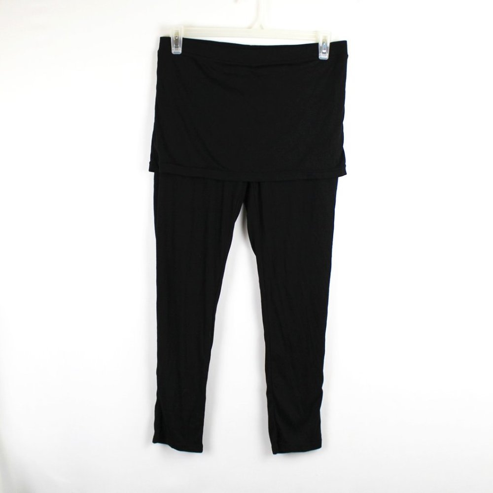 Magid Plus Size Black Skirted Leggings